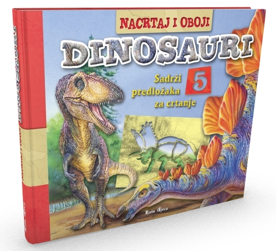 Nasa Djeca Nacrtaj I Oboji Dinosauri