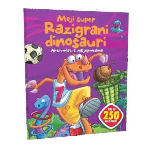 RAZIGRANI DINOSAURI - aktivnosti s naljepn.