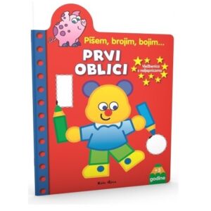 Vježbenica s naljepnicama-PRVI OBLICI