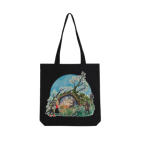 PLATNENA TORBA JEŽ (CRNA)