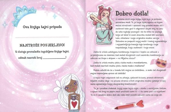 MOJA KNJIGA NAJ TAJNI - MODA - Slika 2