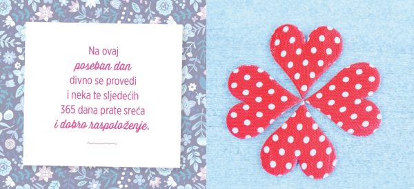 Dar knjiga - ZA ROĐENDAN NAJLJEPŠE ŽELJE - Slika 2