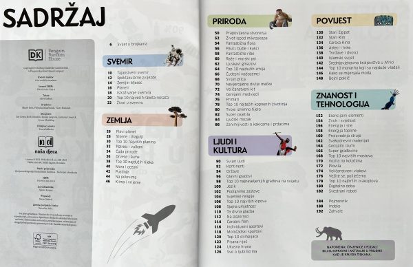DJEČJA ENCIKLOPEDIJA - NAŠ SVIJET U BROJKAMA - Slika 2