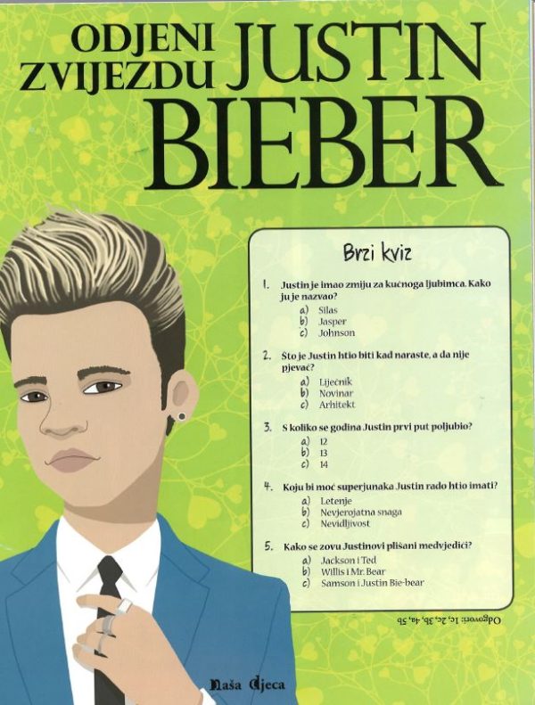 ODJENI ZVIJEZDU - JUSTIN BIEBER - Slika 2