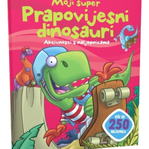 PRAPOVIJESNI DINOSAURI - aktivnosti s naljepn.