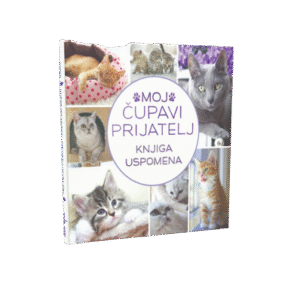 MOJ ČUPAVI PRIJATELJ-KNJIGA USPOMENA-MAČKA