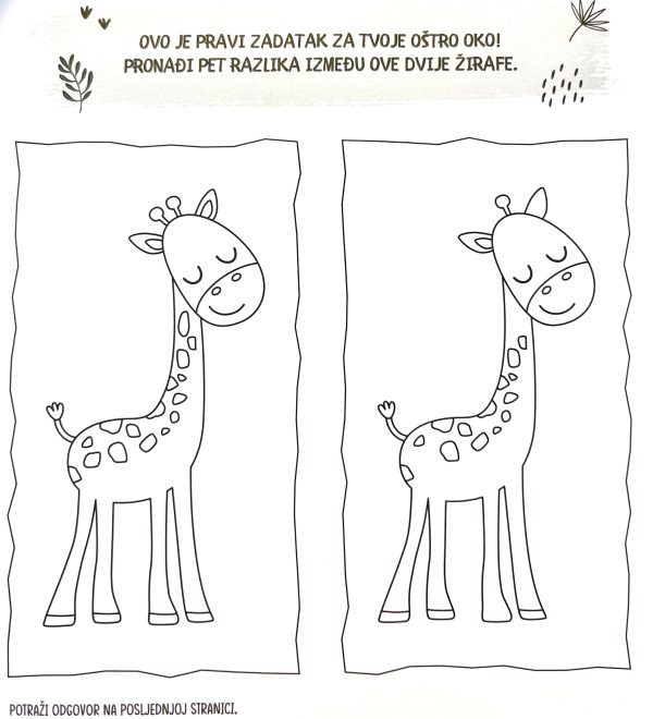 Nauči crtati - Divlje životinje - Slika 2