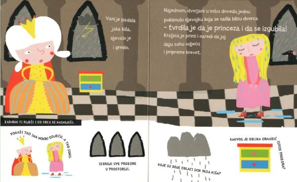 Bajka i učenje - Princeza na zrnu graška - Slika 3