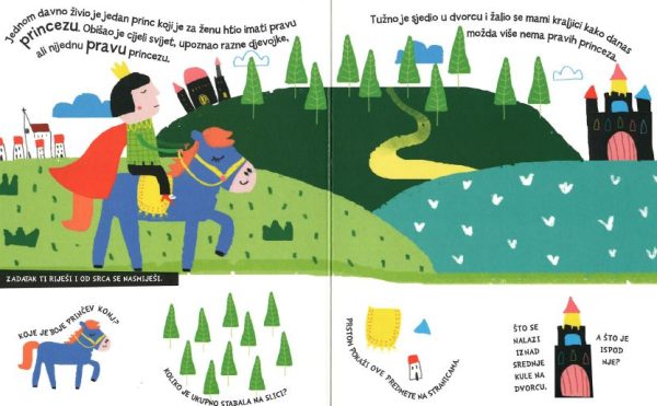 Bajka i učenje - Princeza na zrnu graška - Slika 2