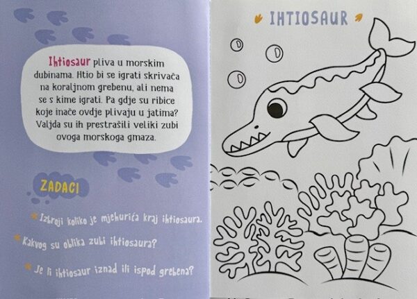 Vesela bojanka - ŽIVOTINJE s kistom i vodenim bojama - Slika 2