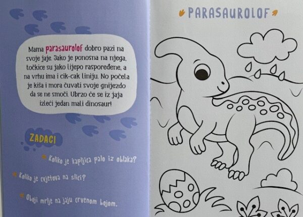 Vesela bojanka - ŽIVOTINJE s kistom i vodenim bojama - Slika 3